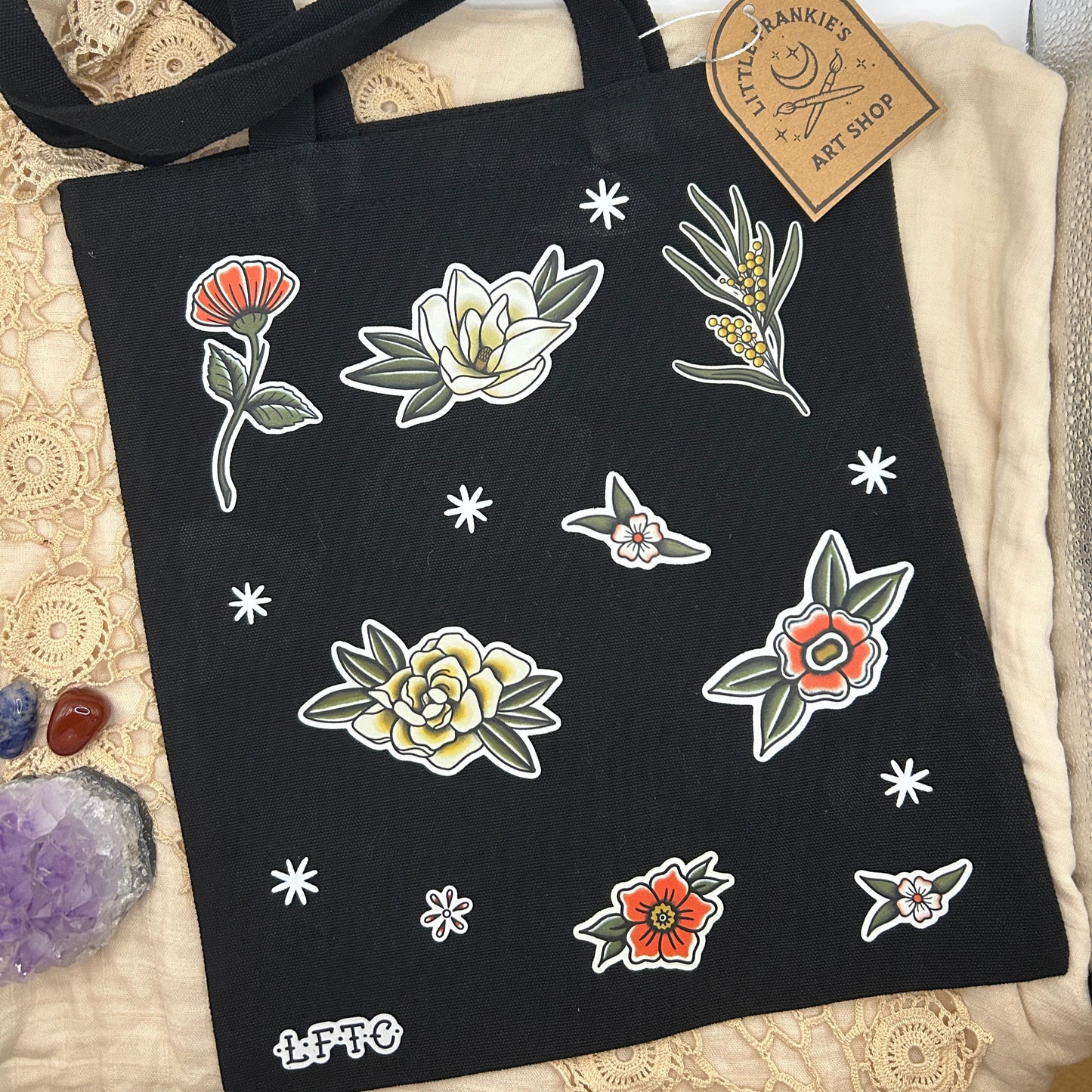 Sticker Tattoo Tote 102