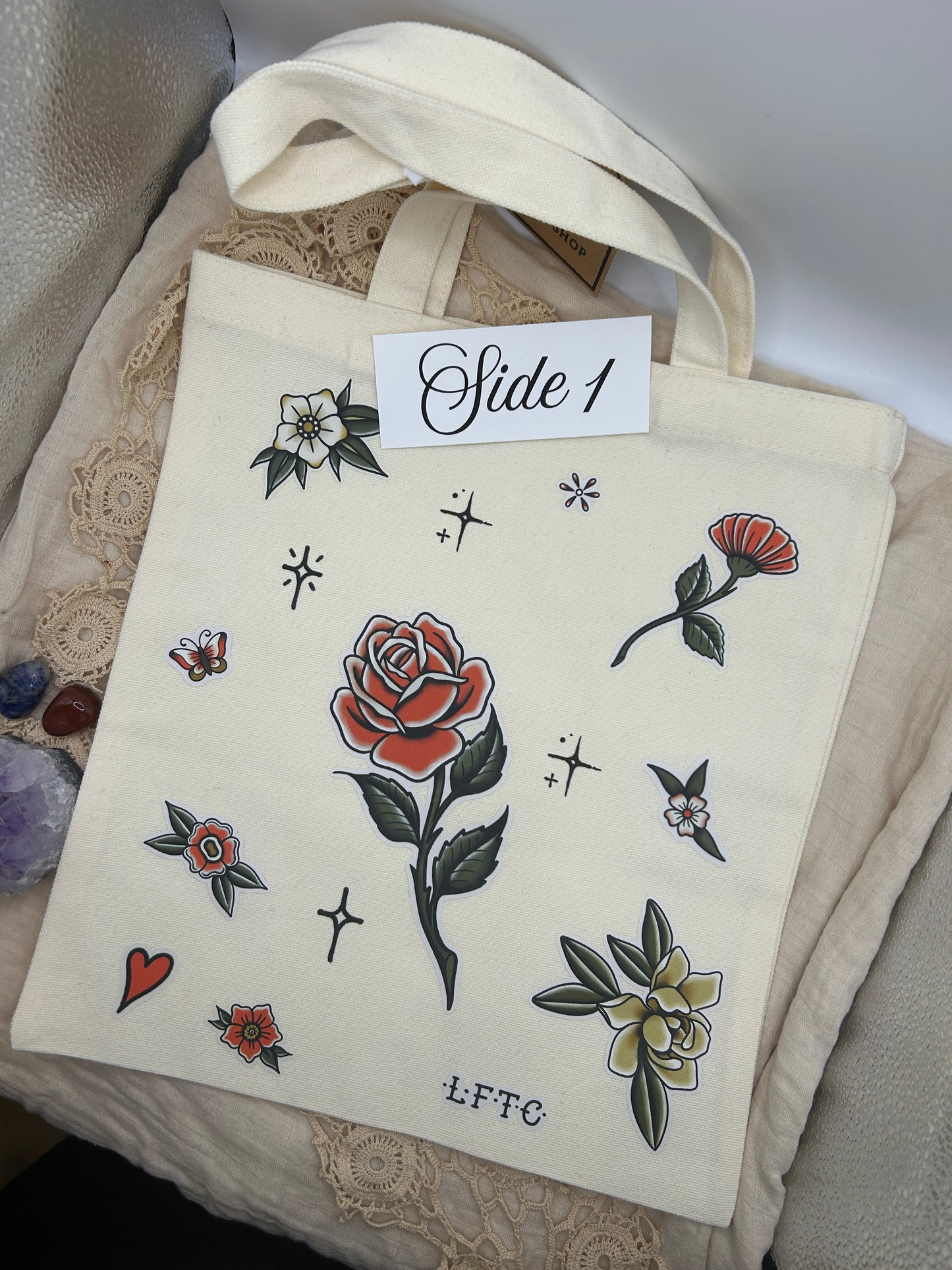 Sticker Tattoo Tote 103