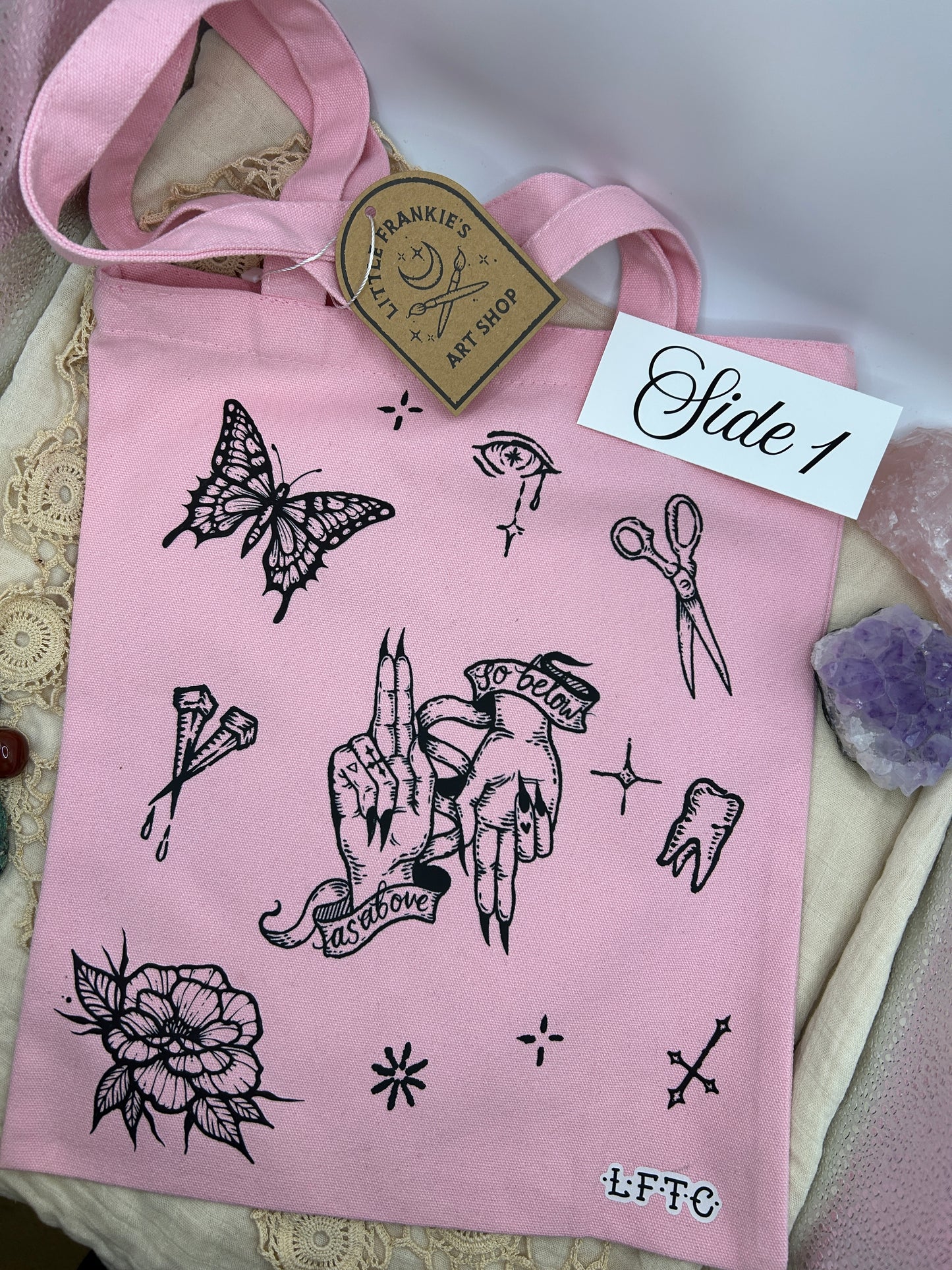 Sticker Tattoo Tote 105