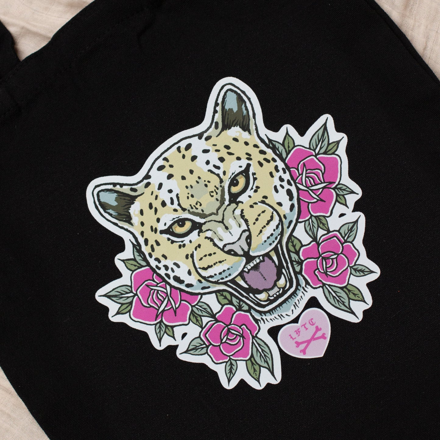 Panther Head Mini Tote Bag