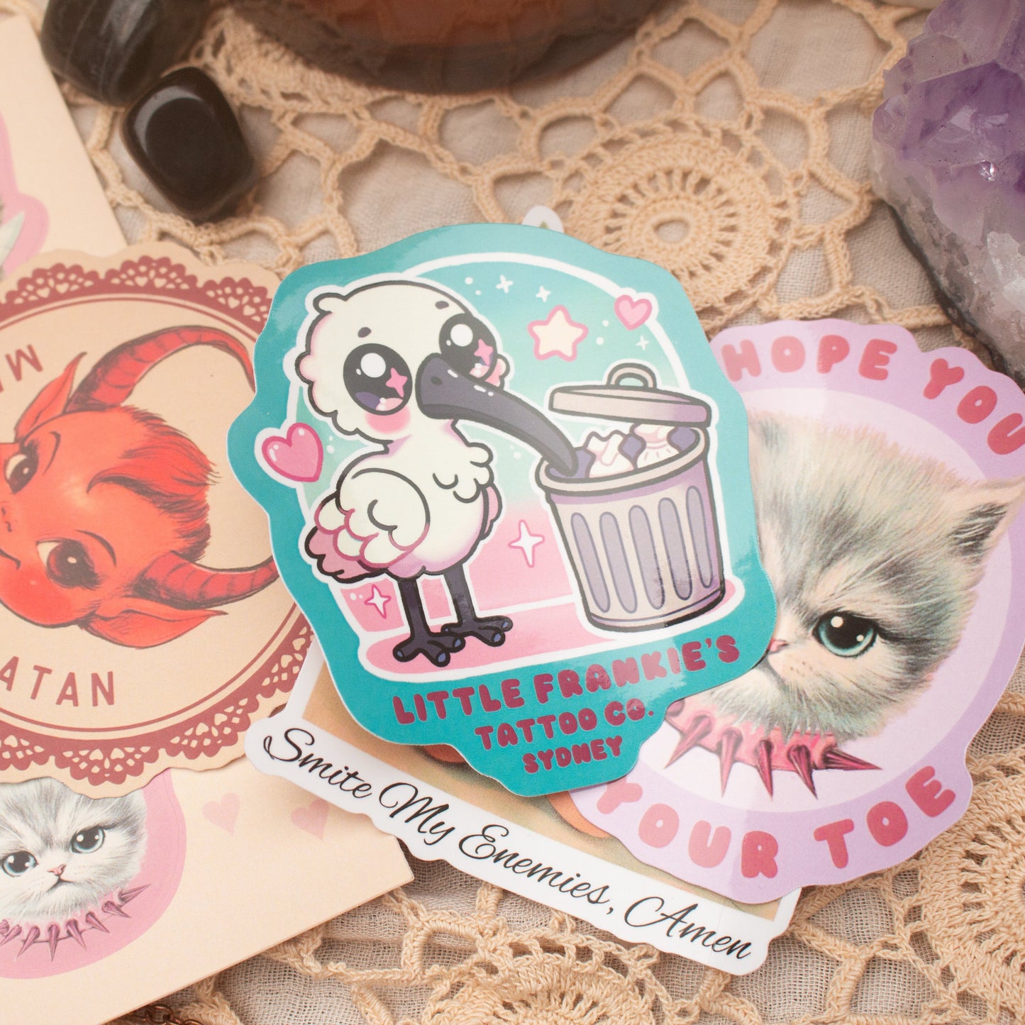 Bin Chicken Sticker