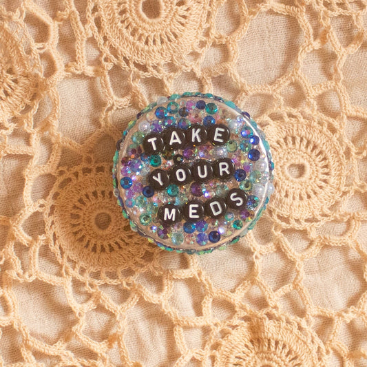 'Take Your Meds' Stash Tin